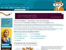 Tablet Screenshot of carrieretijger.nl